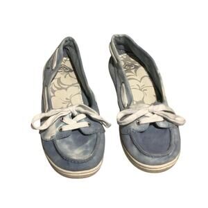 Roxy Baja Blue Slip-On Shoes Women’s Size 8.5 — Casual, Coastal, Comfortable